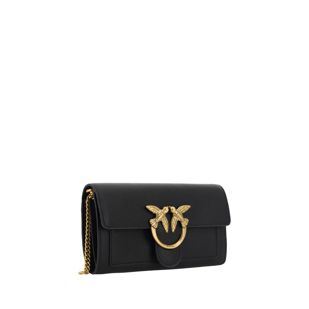 Black Calf Leather Bos Taurus Wallet