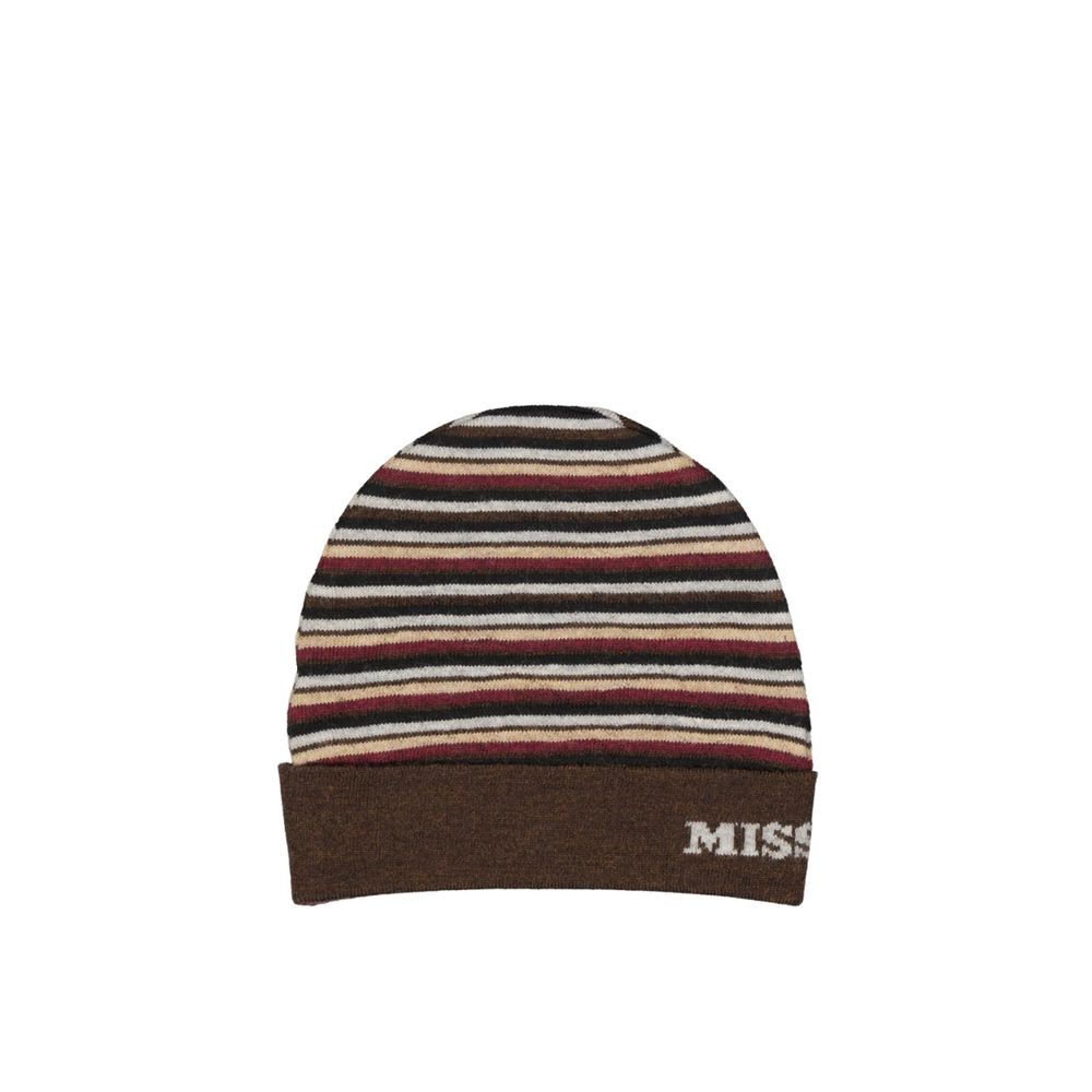 Brown Wool Beanie
