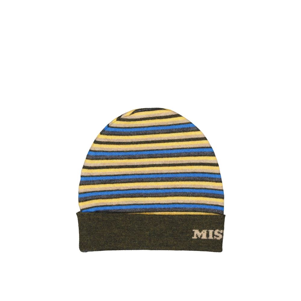 Bicolor Wool Beanie
