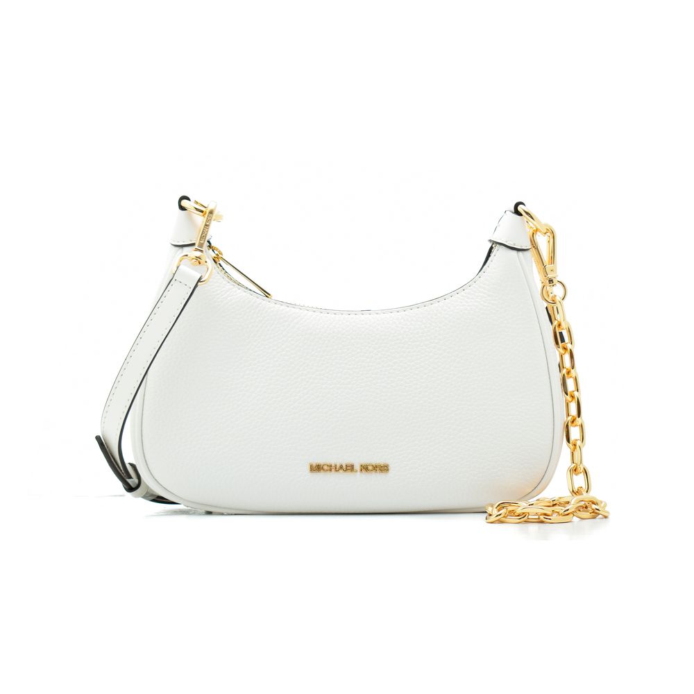 White Leather Shoulder Bag