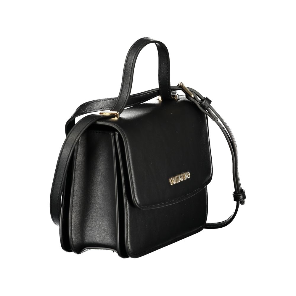 Black Polyurethane Women's Bag