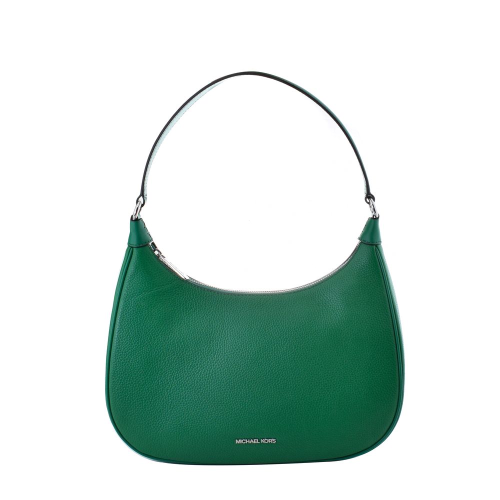 Bicolor Leather Handbag