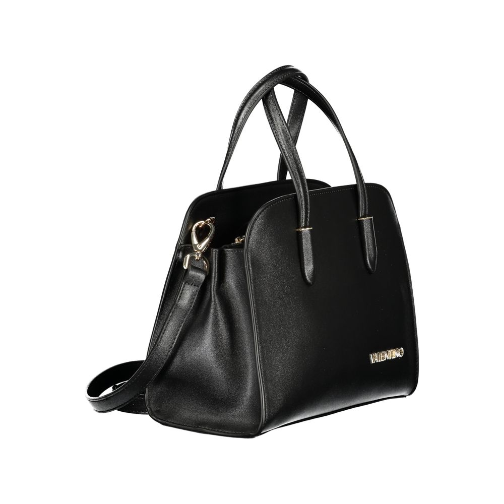 Black Polyurethane Women's Bag