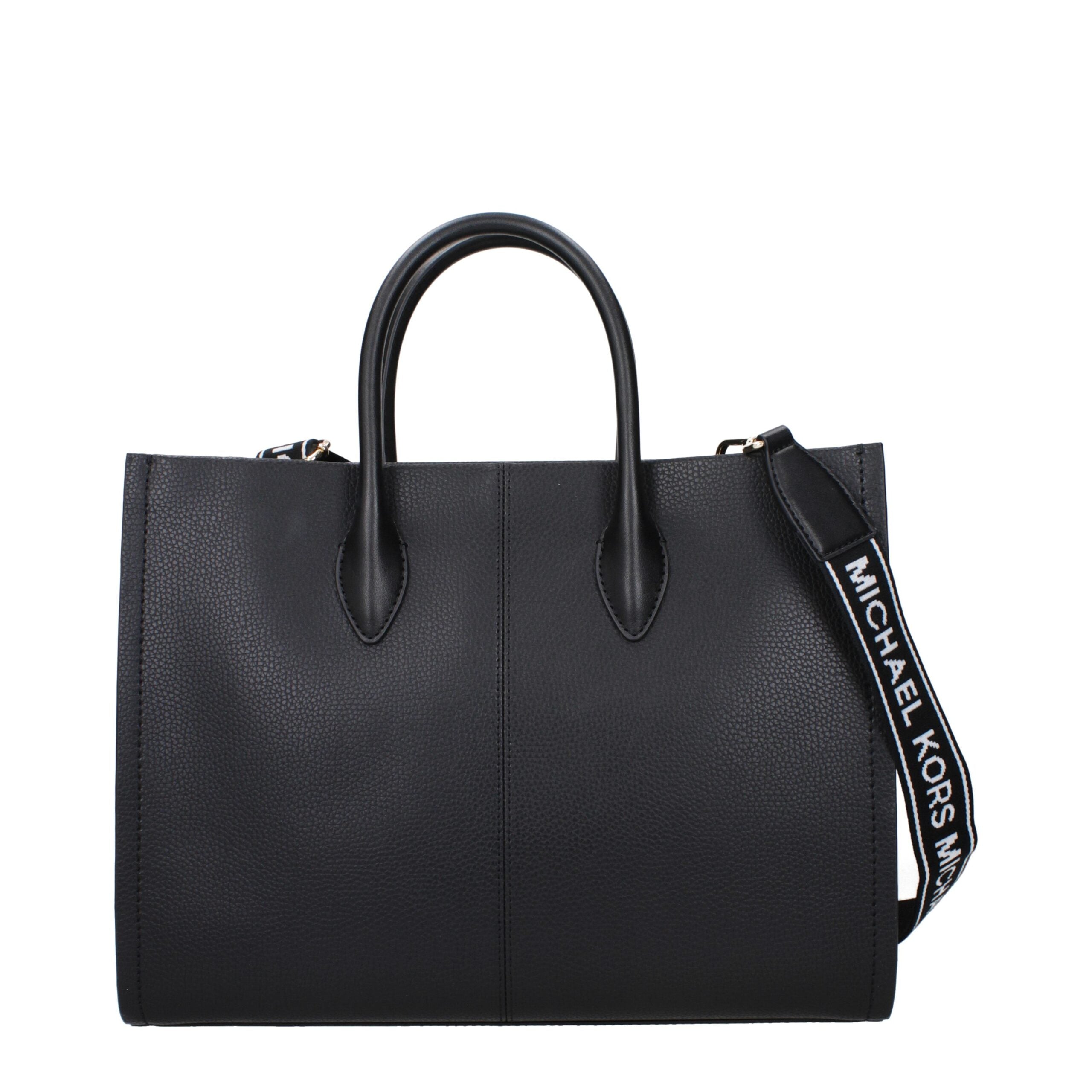 Black Leather Handbag