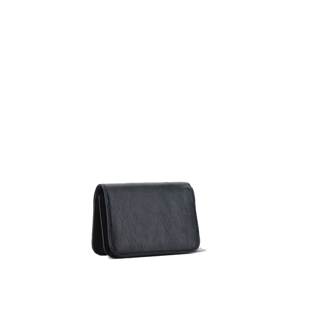 Black Lamb Leather Cardholder