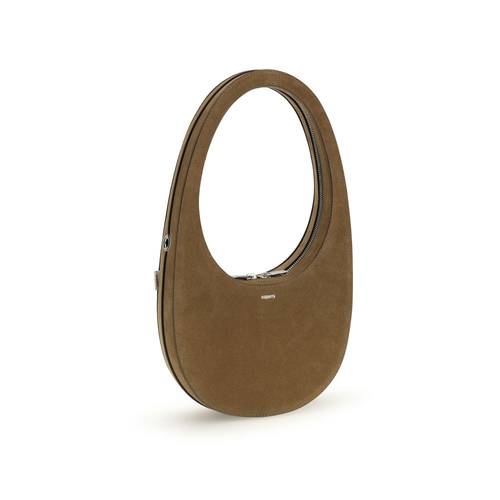Brown Calf Leather Bos Taurus Shoulder Bag