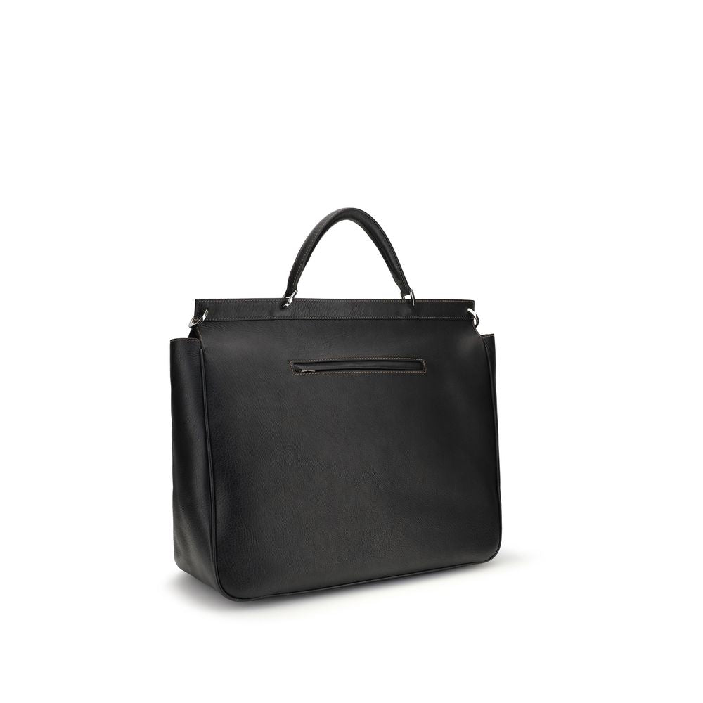 Black Calf Leather Bos Taurus Luggage And Travel