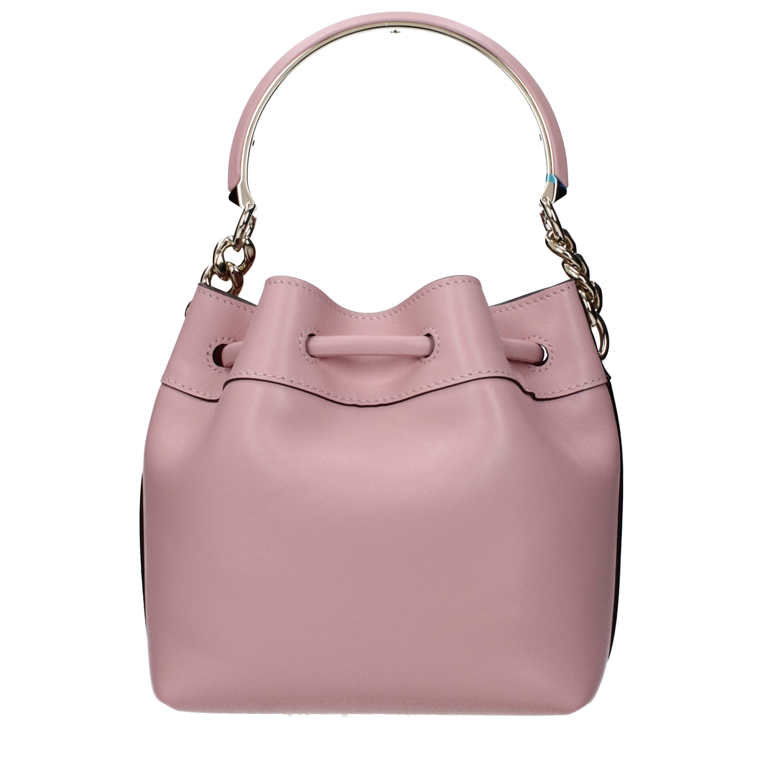 Pink Leather Handbag