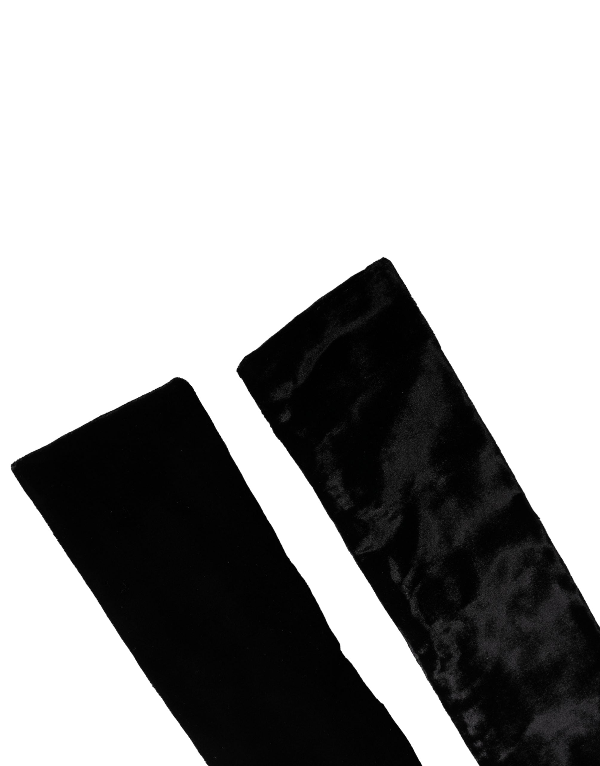 Black Viscose Satin Waist Women Cintura Belt