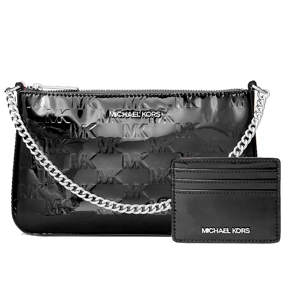 Black Canvas Clutch Bag