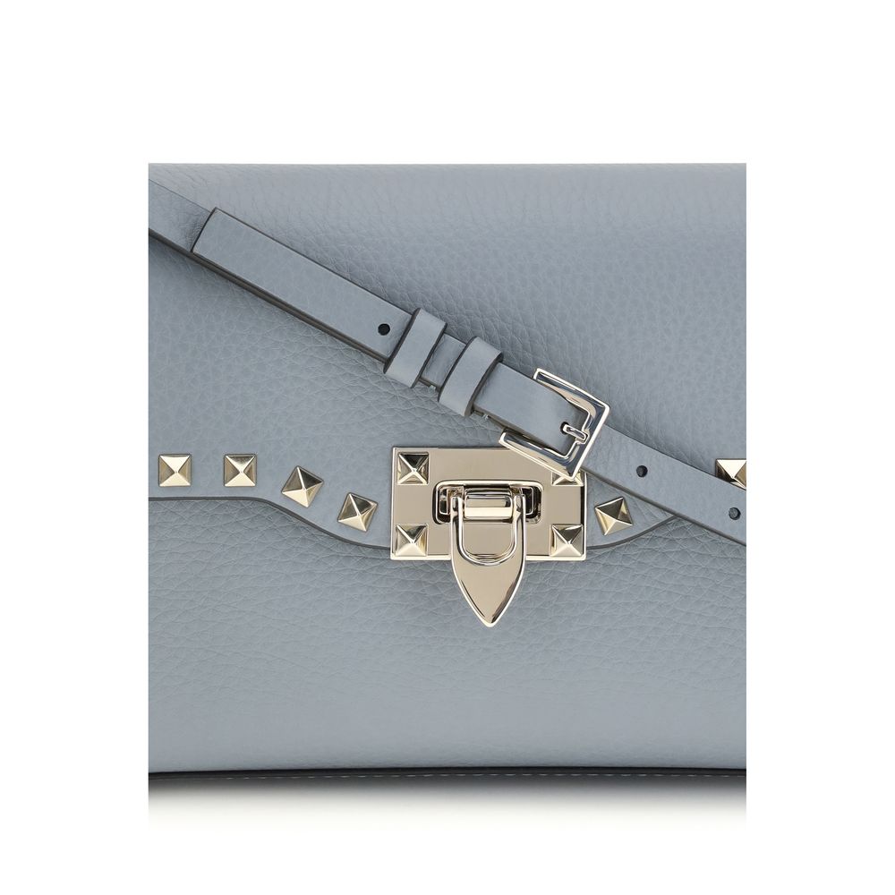 Blue Calf Leather Bos Taurus Shoulder Bag