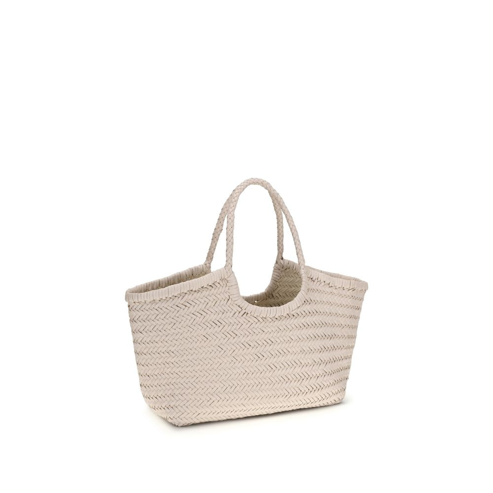 Beige Buffalo Leather Shoulder Bag