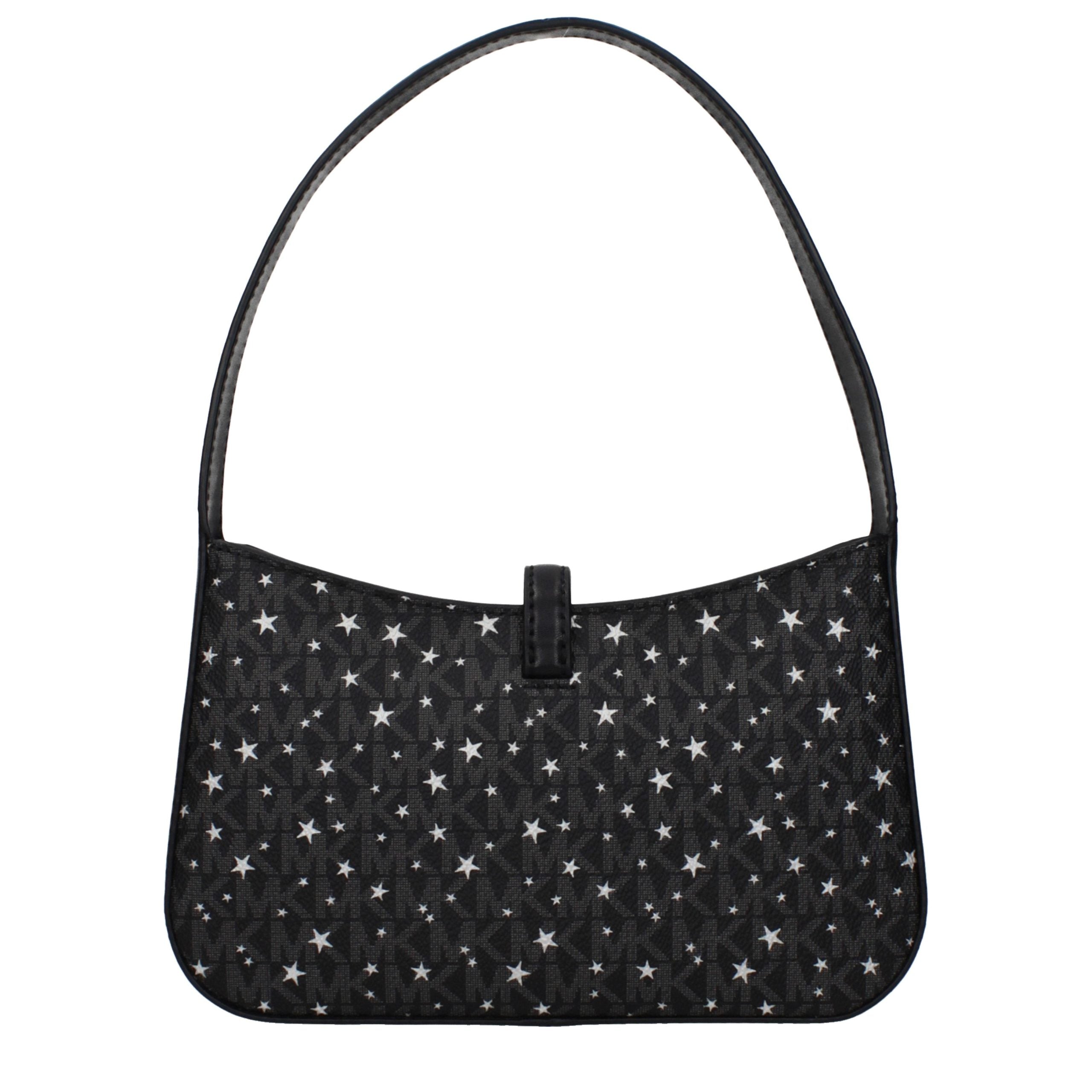 Black Fabric Handbag