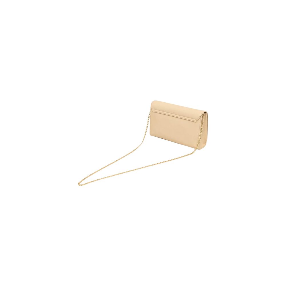 Beige Polyethylene Handbag