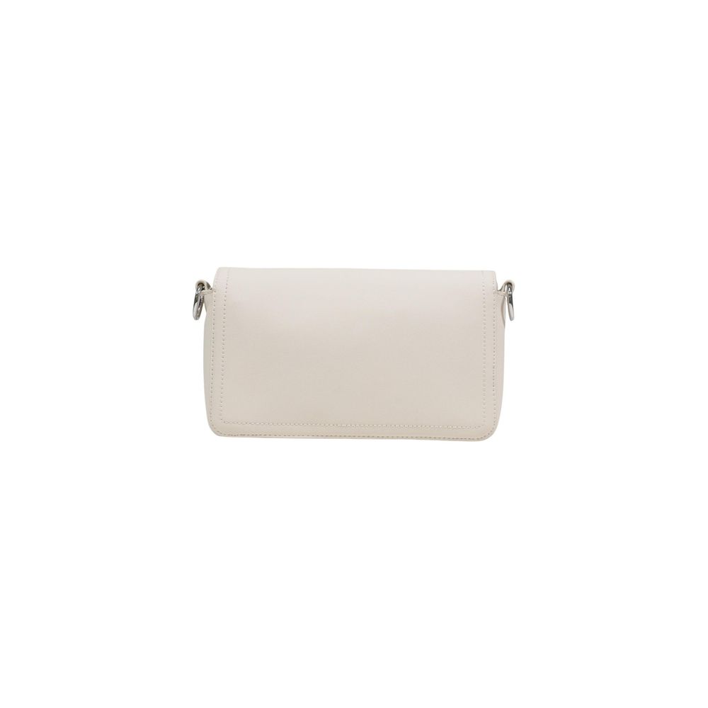 Beige Polyethylene Handbag