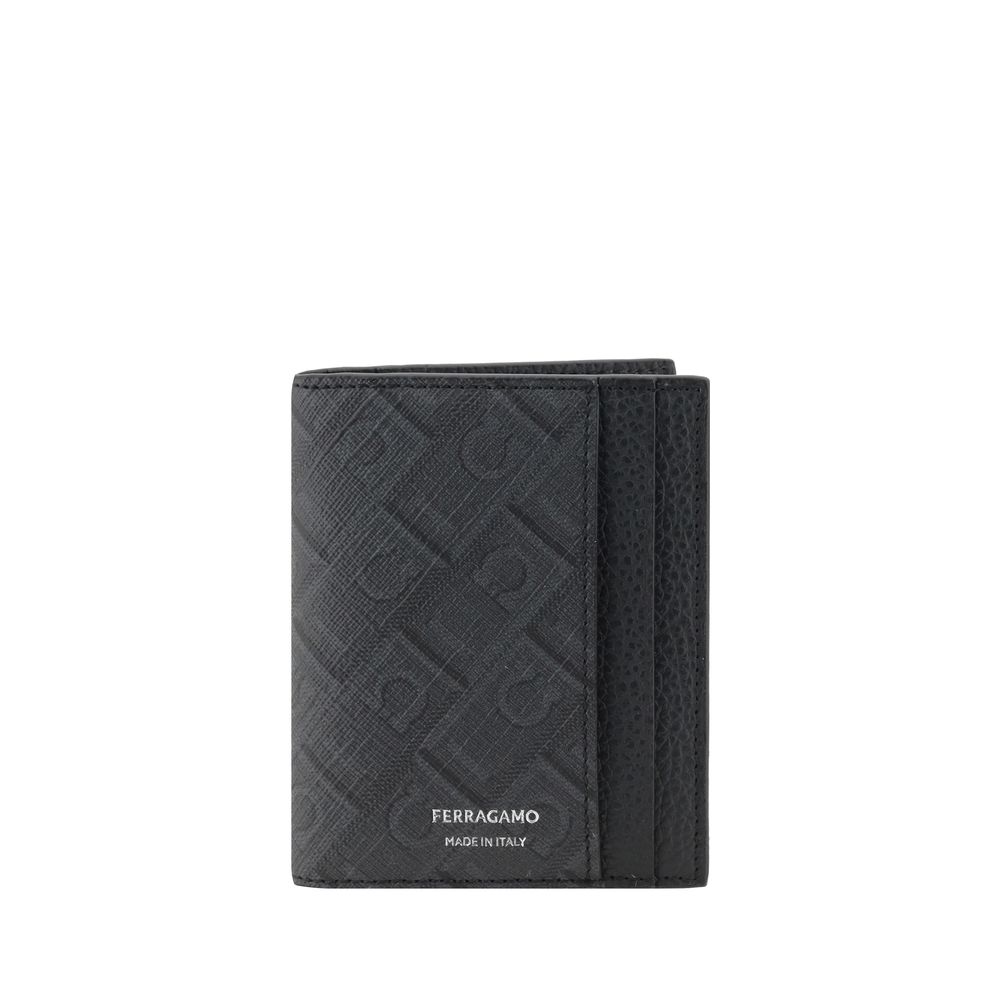 Black Calf Leather Bos Taurus Wallet