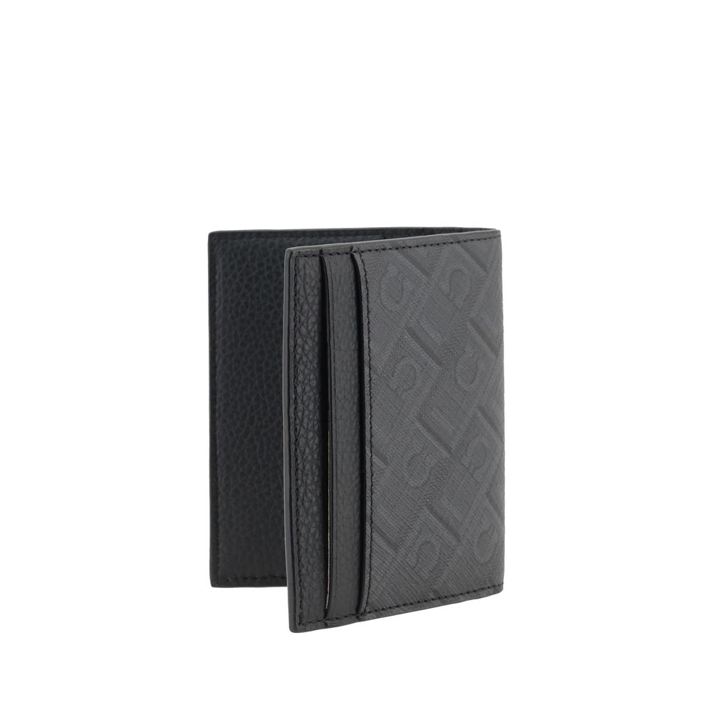 Black Calf Leather Bos Taurus Wallet