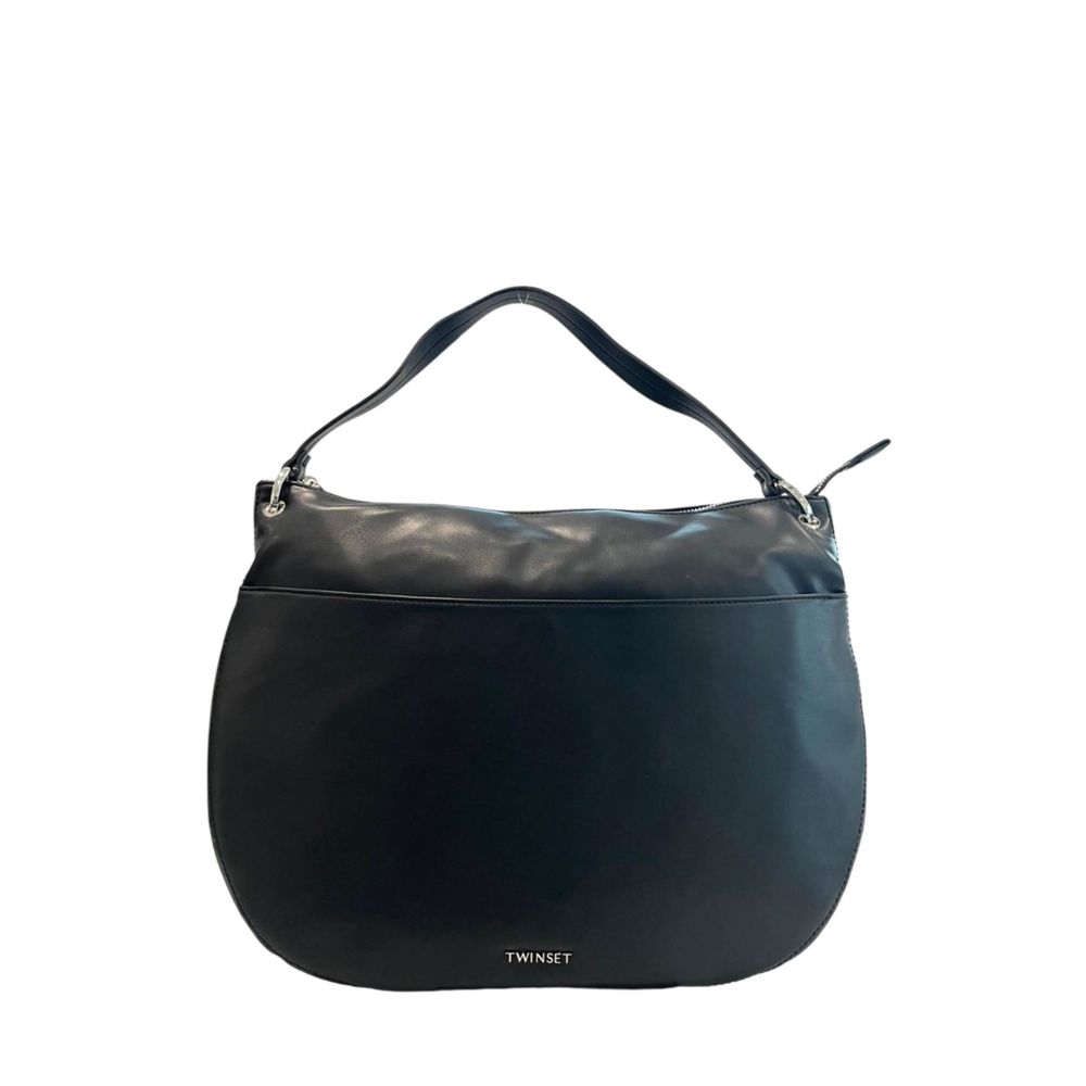 Black PU Women Handbag