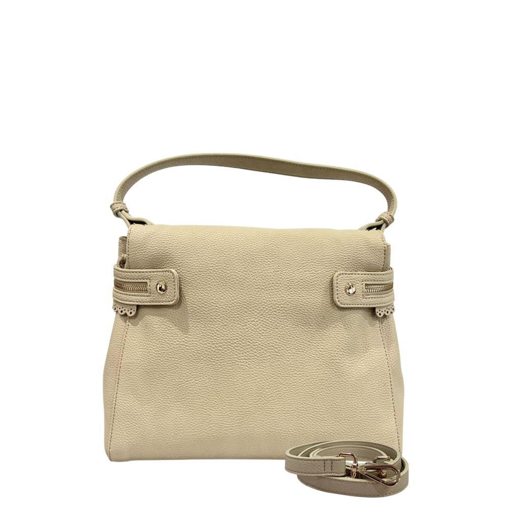 Beige PU Women Handbag
