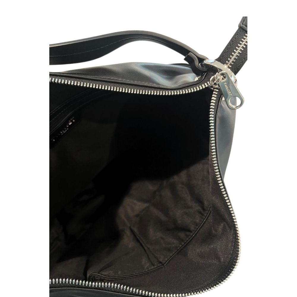 Black PU Women Handbag