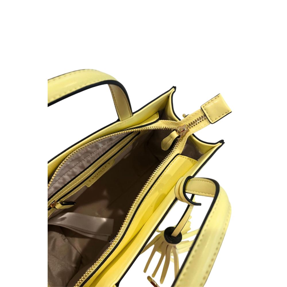 Bicolor Polyethylene Shoulder Bag