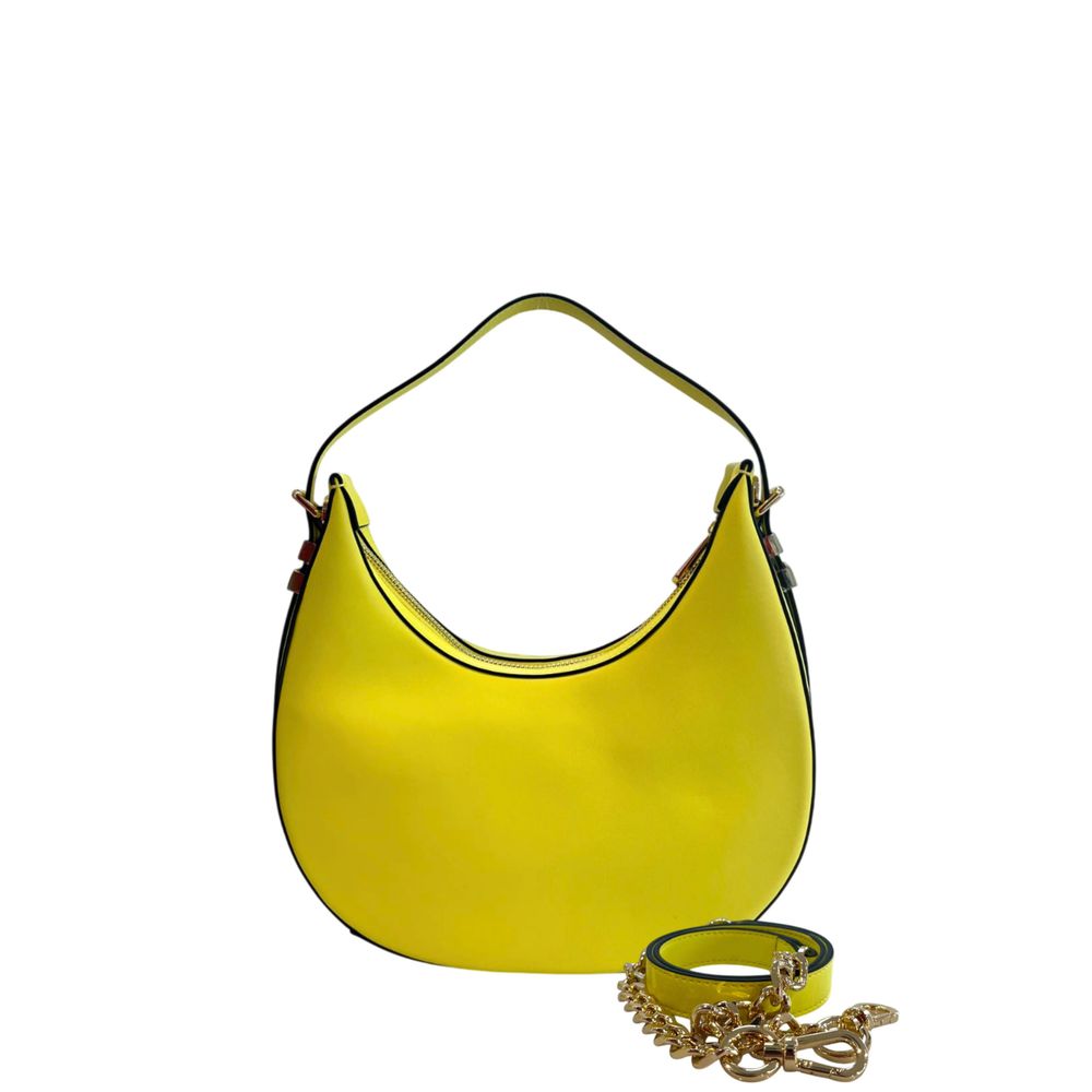 Bicolor Polyethylene Clutch Bag