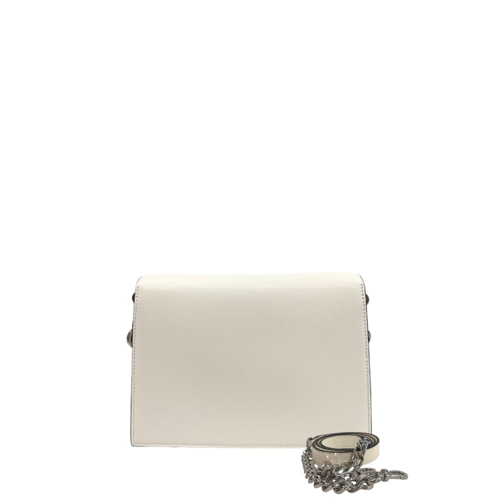 White PU Women Crossbody Bag