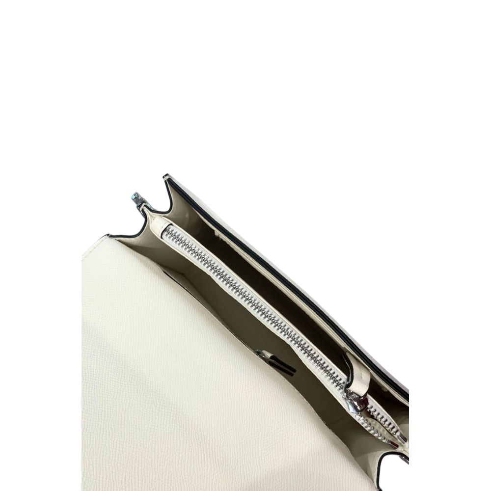 White PU Women Crossbody Bag