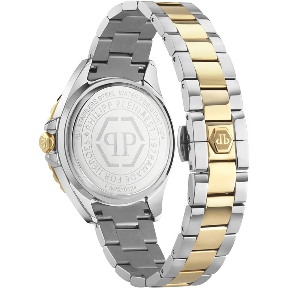 Gold Stainless Steel Dress Watch