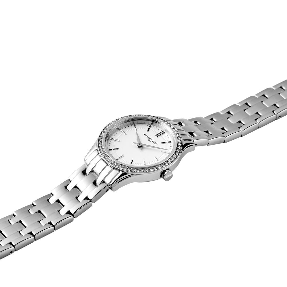 Gray Stainless Steel Dress Watch