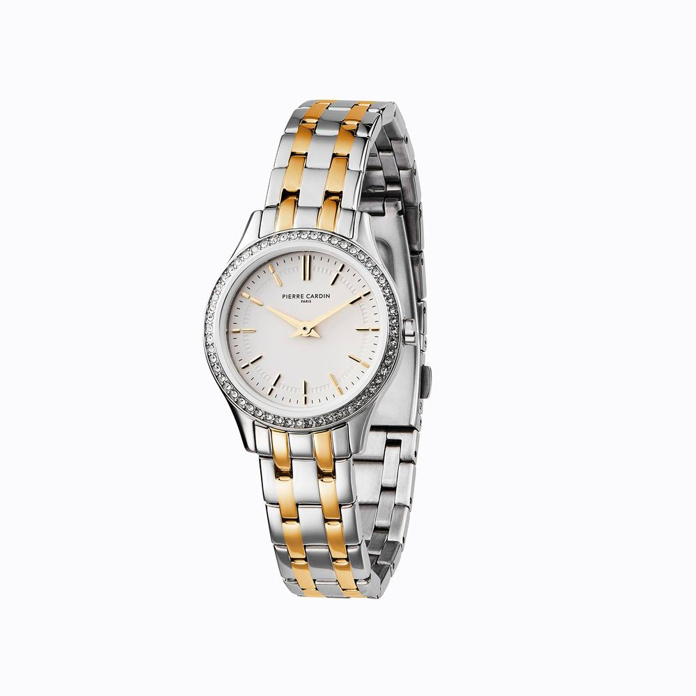Gray Stainless Steel Dress Watch