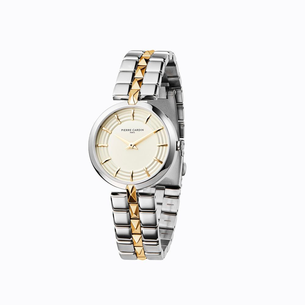 Gray Stainless Steel Dress Watch