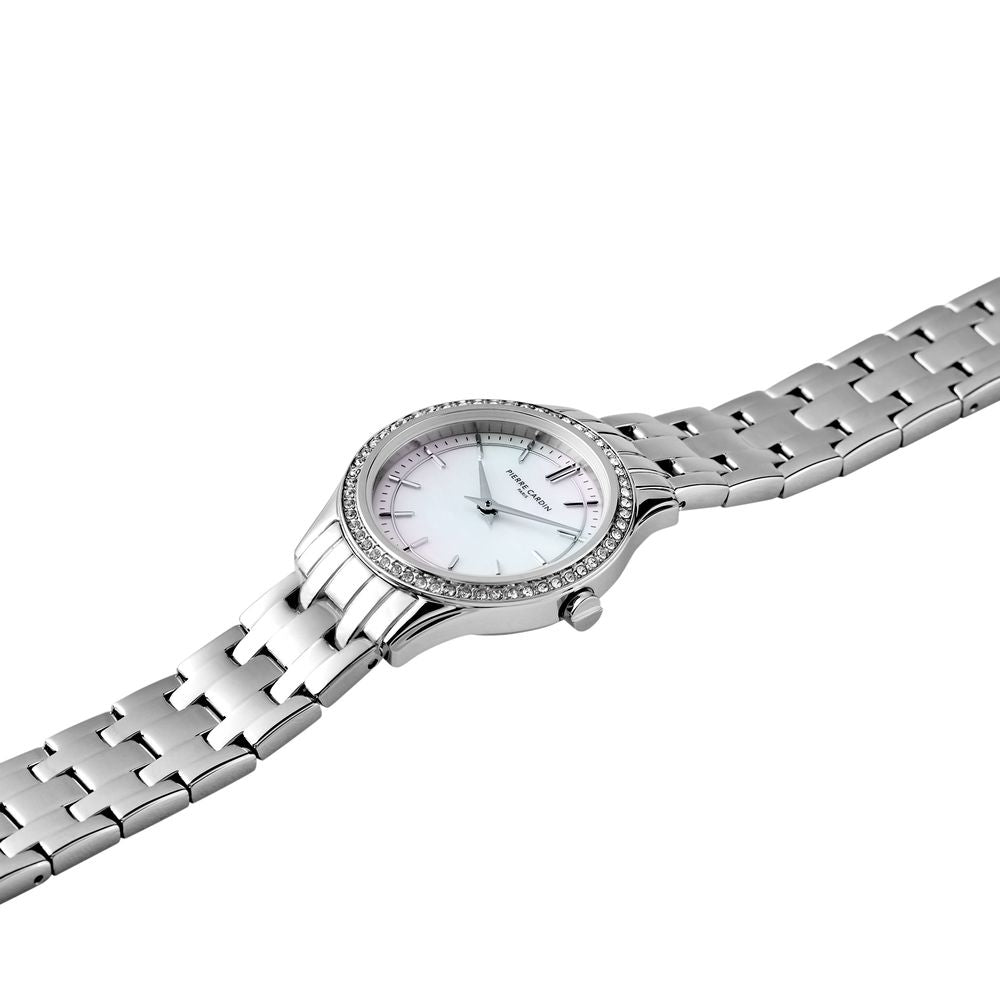 Gray Stainless Steel Dress Watch