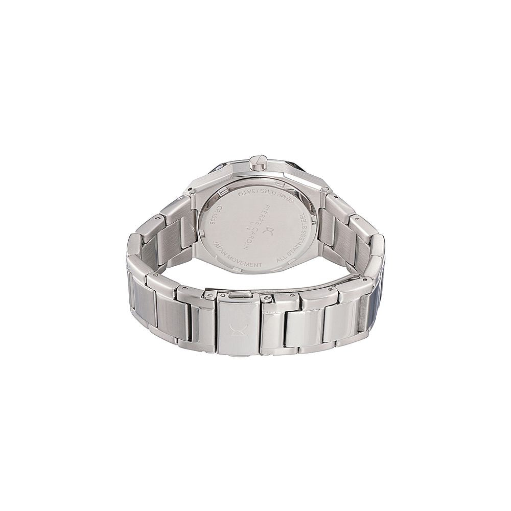 Gray Stainless Steel Dress Watch