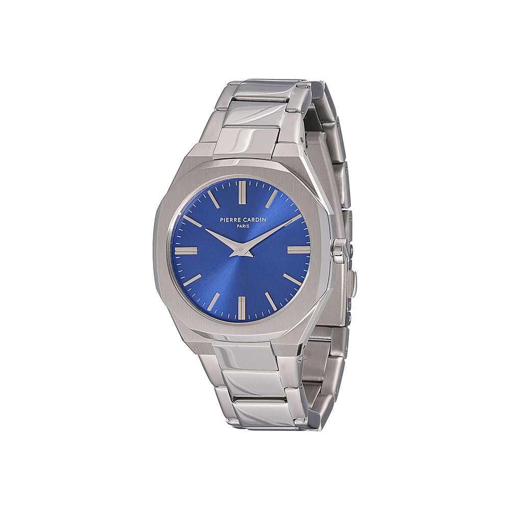 Gray Stainless Steel Dress Watch