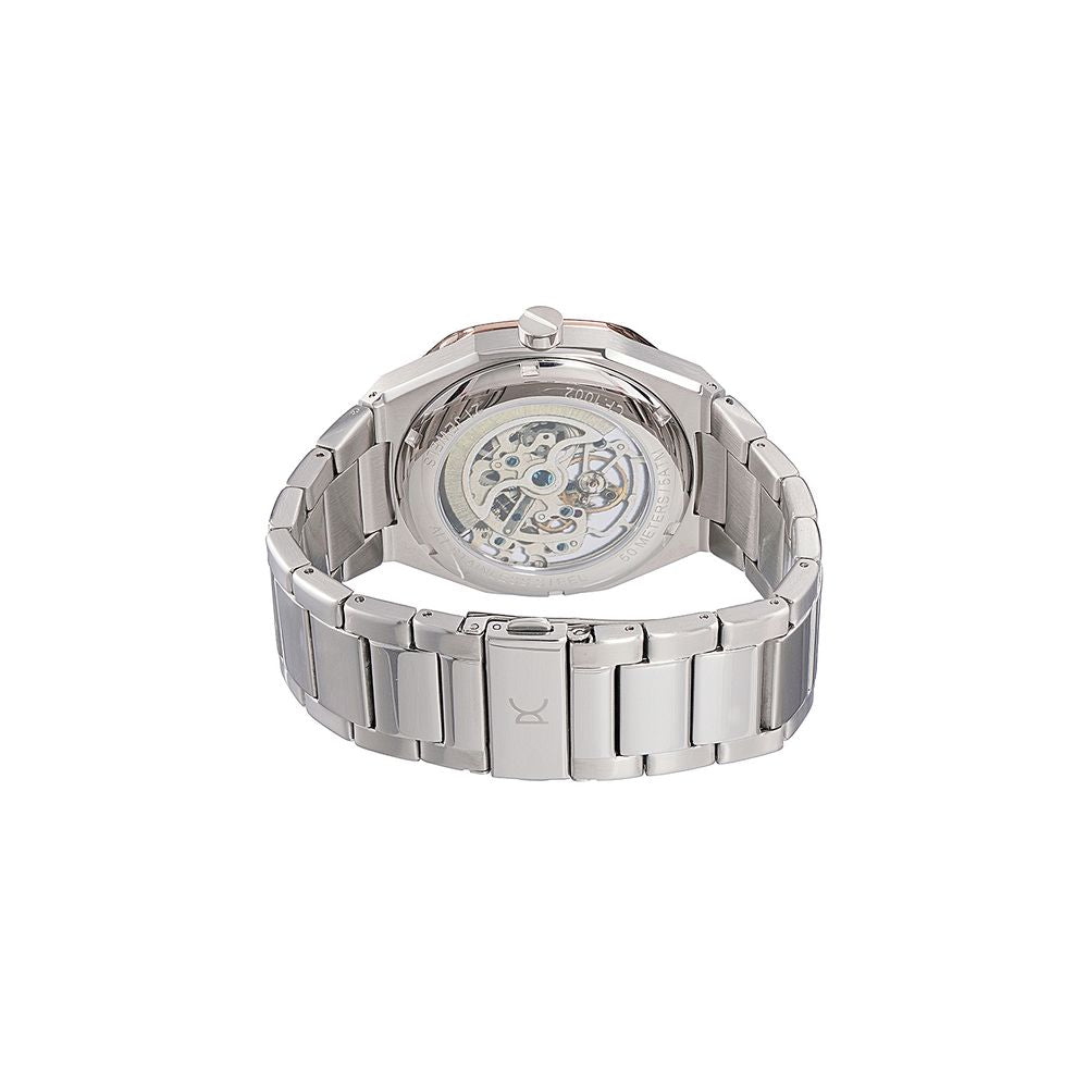 Gray Stainless Steel Dress Watch