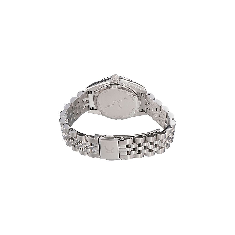 Gray Stainless Steel Dress Watch