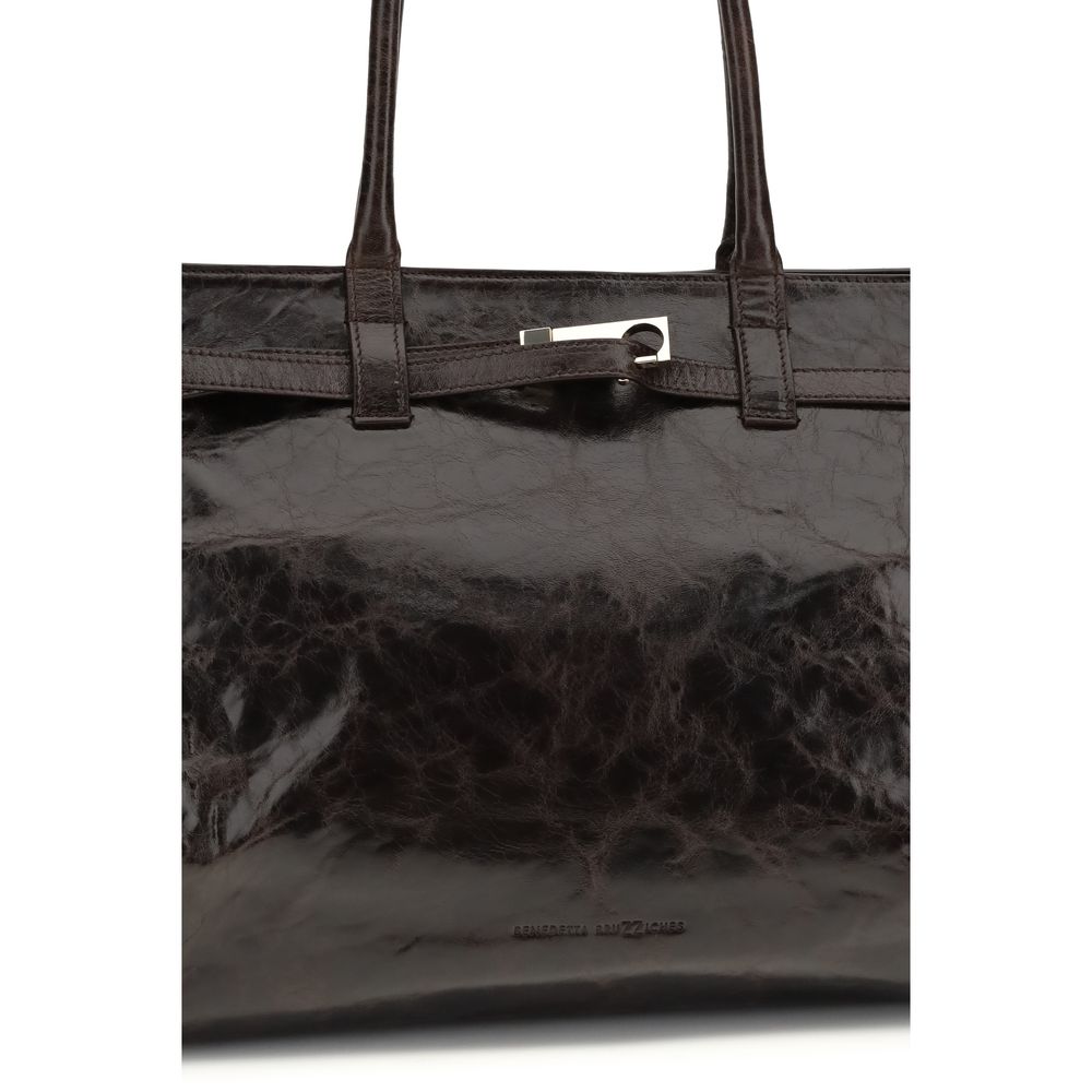 Brown Calf Leather Bos Taurus Shoulder Bag