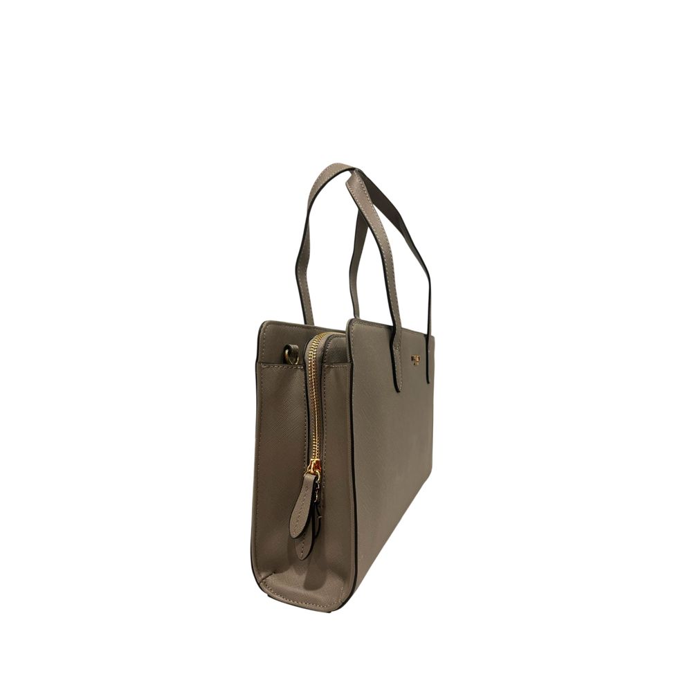 Grey PU Women Shoulder Bag
