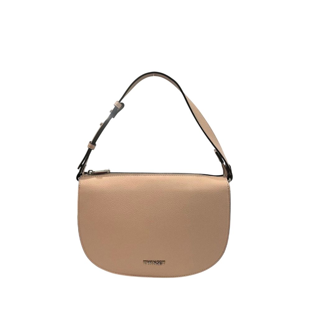 Pink PU Women Shoulder Bag