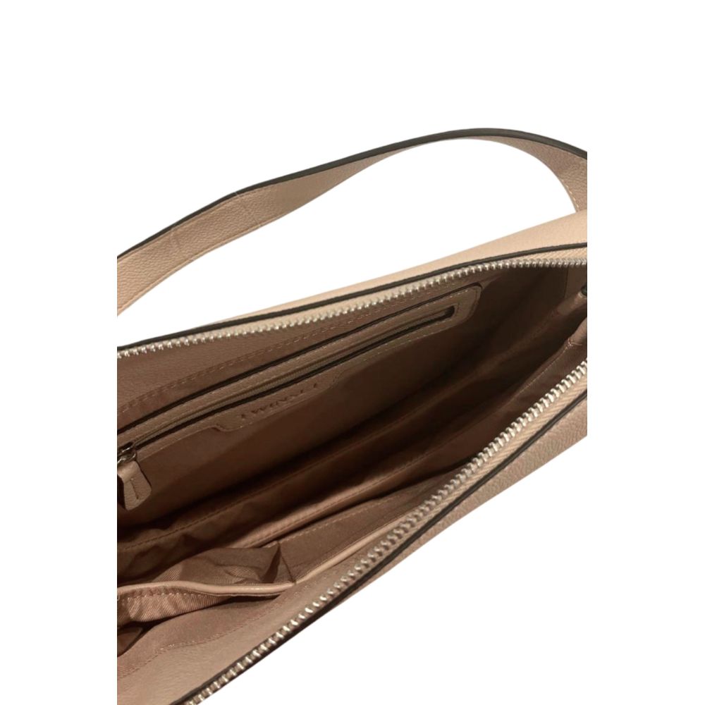 Pink PU Women Shoulder Bag