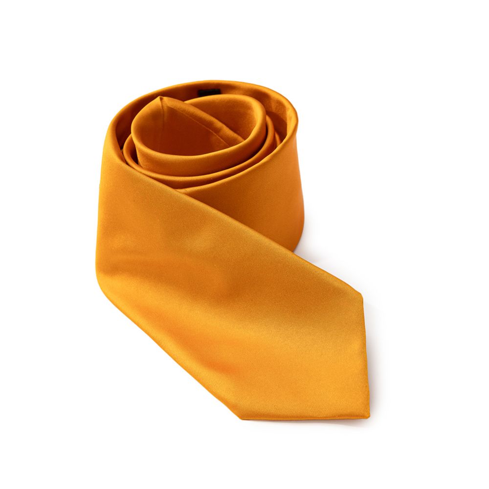 Orange Silk Tie