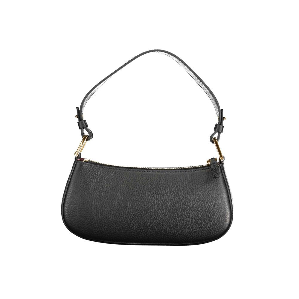 Black Leather Women Handbag