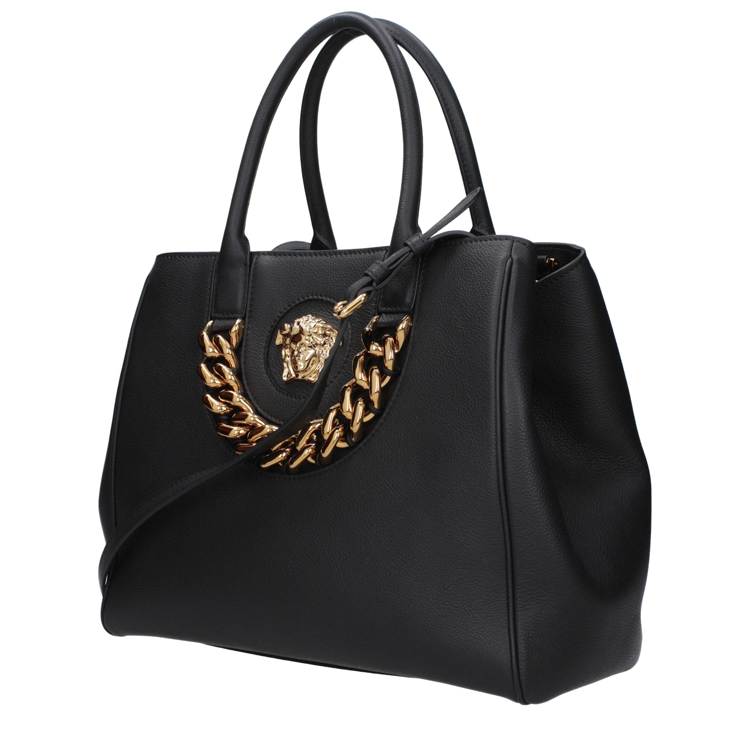 Black Leather Handbag