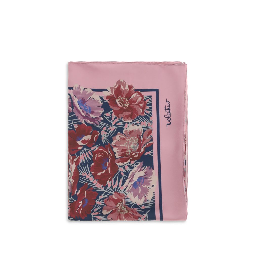 Multicolor Silk Scarf