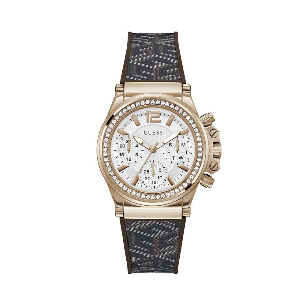 Brown Synthetic Dress Watch