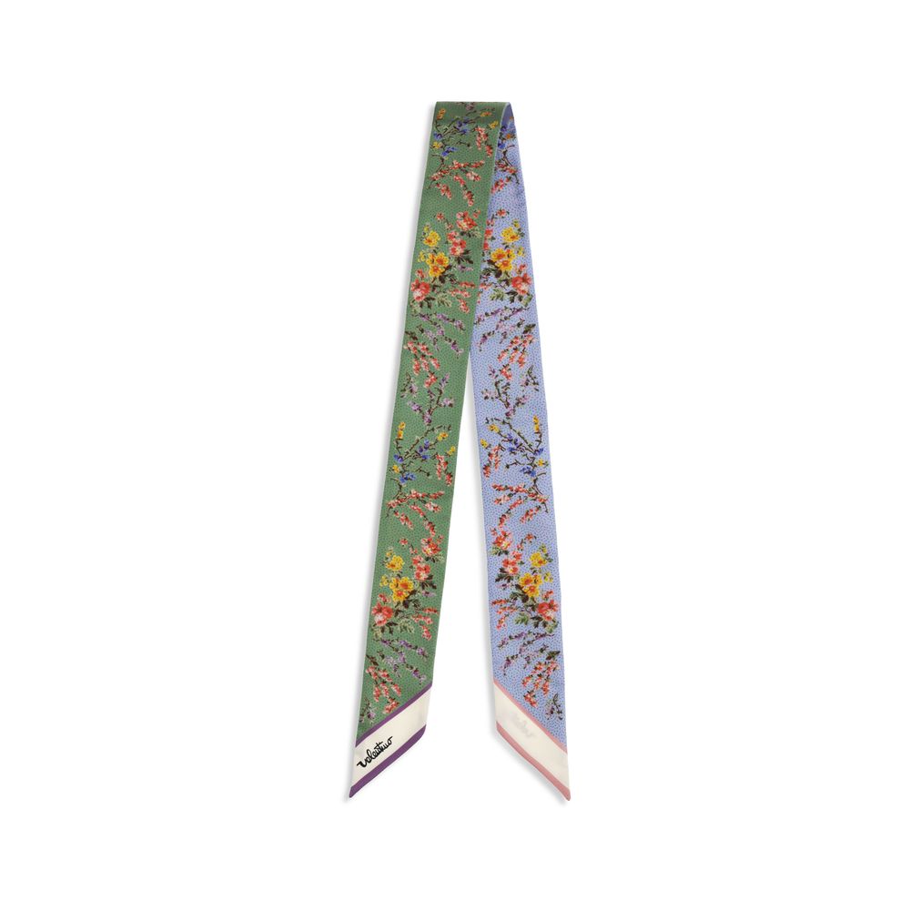Multicolor Silk Scarf