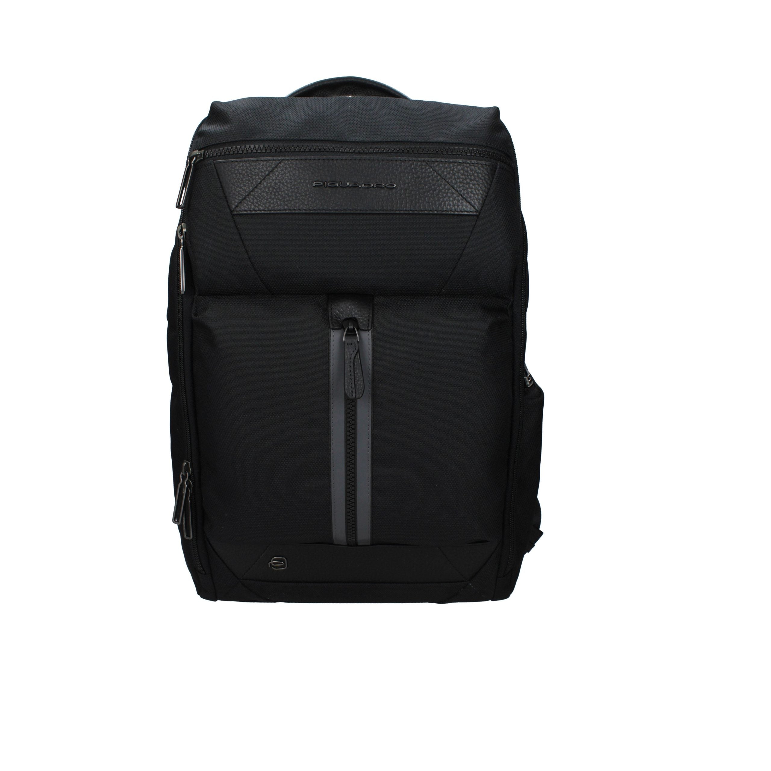 Black Fabric Backpack