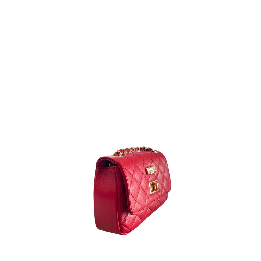Multicolor Cowhide Crossbody Bag