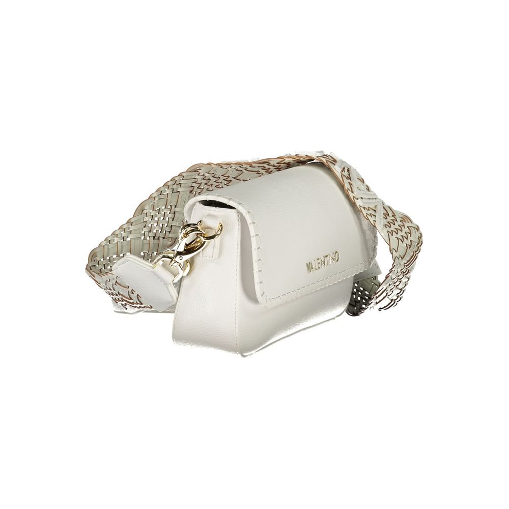 White Polyurethane Womens Bag